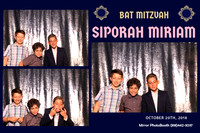 Siporah's Bat Mitzvah Photobooth
